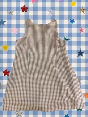 Princess Polly Pink and White Gingham Sleeveless Dress